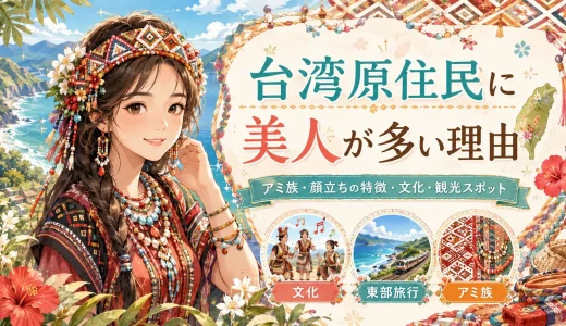 台湾原住民が美人揃いの理由とは？アミ族の文化と観光スポットを徹底解説
