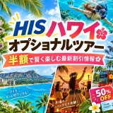 HISのハワイオプショナルツアーのシュノーケリングやイルカクルーズ、フラの体験風景