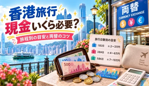 【旅程別に解説】香港旅行に現金はいくら必要？両替・支払い完全ガイド
