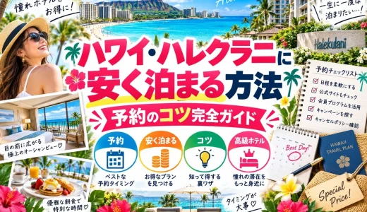 ハワイ・ハレクラニに安く泊まる方法と予約のコツ完全ガイド