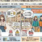 台湾で買うと安いブランドと税金還付・アウトレットの使い方をまとめた画像