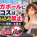 シンガポールにアイコスは持ち込み禁止|電子タバコの規制と注意点