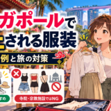 シンガポールで禁止される服装｜NG例と旅の対策