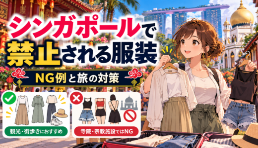 シンガポールの服装禁止ルールで失敗しない旅の準備と対策完全ガイド