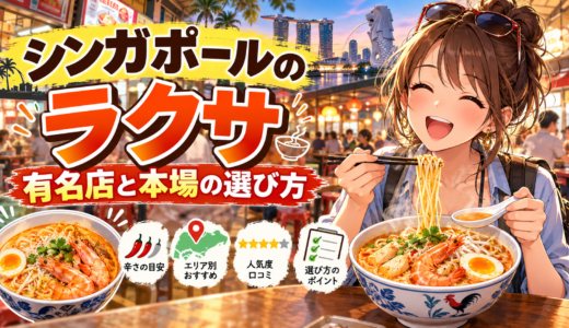 シンガポールラクサ有名店徹底ガイド｜本場の味とおすすめ名店紹介