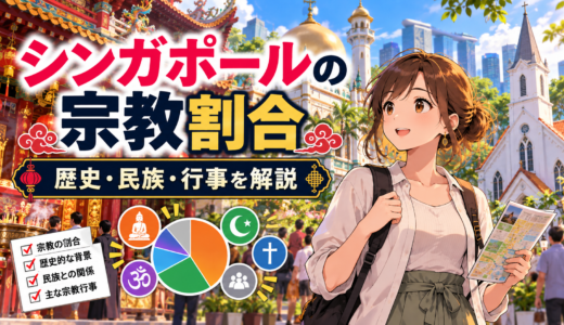シンガポールの宗教割合を徹底解説！歴史・民族・行事まで網羅
