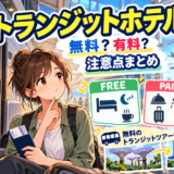 シンガポール航空のトランジットホテルは無料?|注意点まとめ