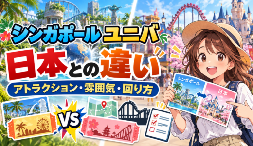 しょぼいってホント？ユニバーサルスタジオシンガポールと日本との違いを一目で理解！旅行前に知るべきポイント