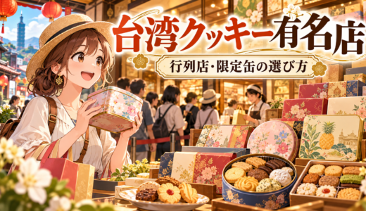 台湾クッキー有名店徹底ガイド！行列店や限定缶も紹介