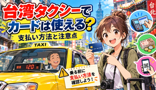 【台湾タクシー】クレジットカード対応の最新事情まとめ
