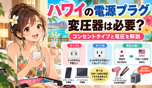 ハワイ電源プラグとコンセントタイプを徹底解説する完全ガイド！変圧器はいらない？