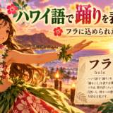 ハワイ語で踊りを表す言葉とフラの意味