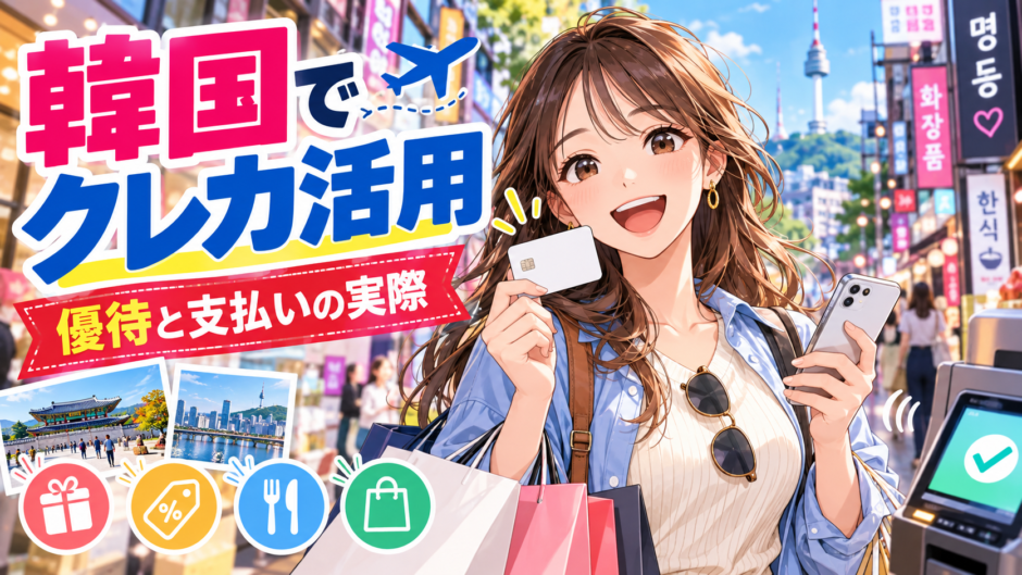 韓国旅行でのクレジットカード活用