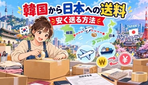 韓国から日本までの送料が安い発送完全マニュアルと裏技