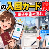 韓国の入国カード廃止と電子申告