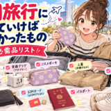 韓国旅行に持っていけばよかったもの