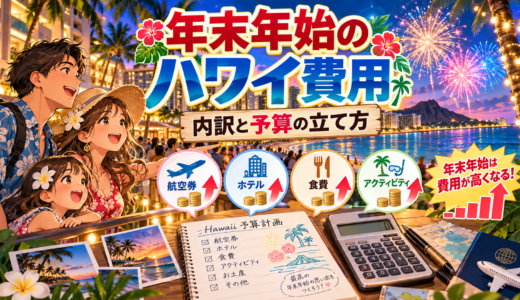 年末年始のハワイ旅行費用の内訳と賢い予算の立て方を詳しく解説