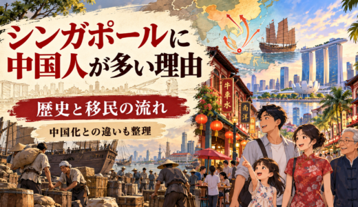 シンガポールに中国人が多い理由を歴史と移民から徹底解説