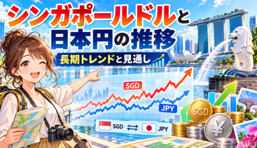シンガポールドルと日本円の推移の長期トレンドと今後の見通しを詳しく分析