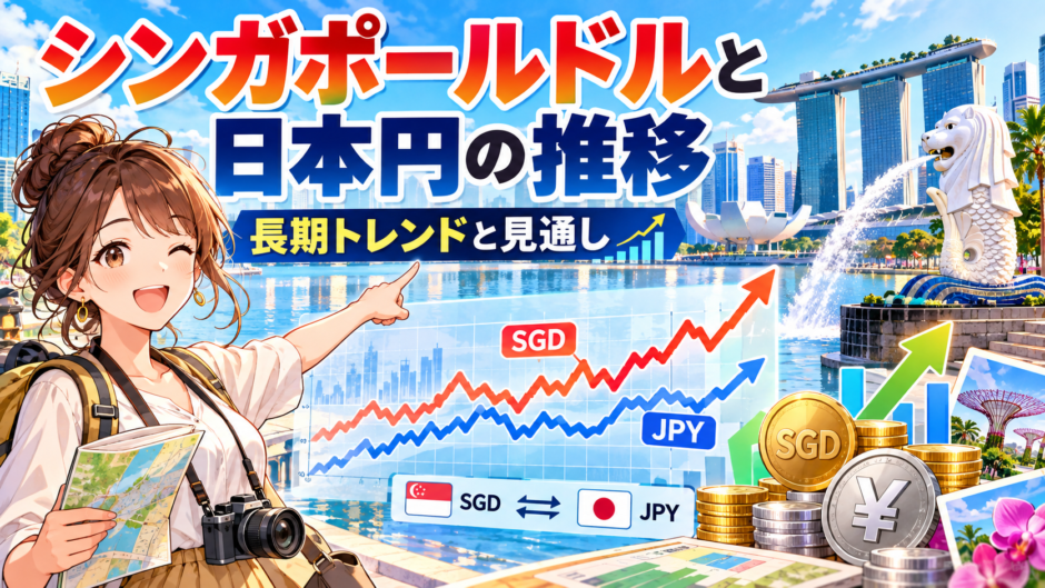 シンガポールドルと日本円の推移