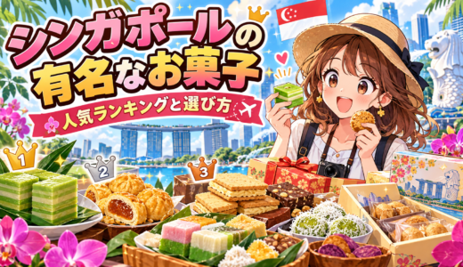 シンガポールの有名なお菓子ランキングと失敗しない選び方を解説