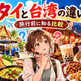 タイと台湾の違い