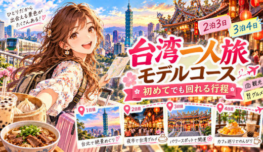 台湾一人旅モデルコースの魅力とおすすめプラン完全ガイド
