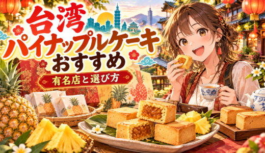 台湾パイナップルケーキ・鳳梨酥のおすすめ有名店と購入完全マニュアル