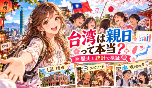 台湾の親日は本当かを歴史・統計・現地体験から総まとめ