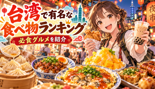 台湾で有名な食べ物ランキング｜必食グルメと現地人気屋台ガイド